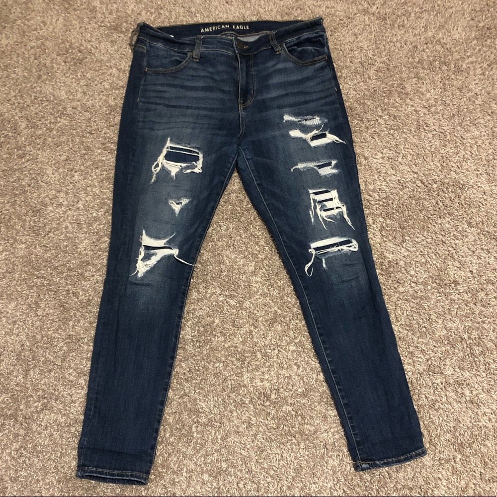 American Eagle High Waisted Jegging Jeans